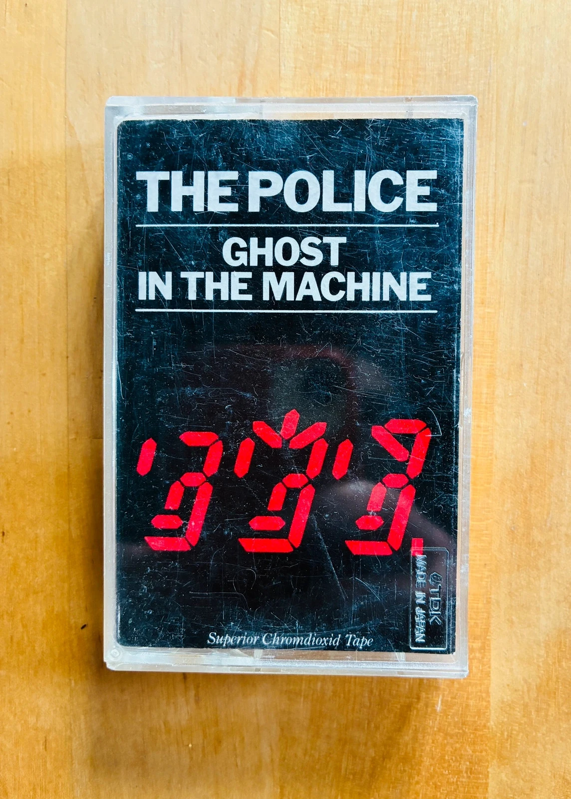 Cassette audio The Police Ghost in the Machine.